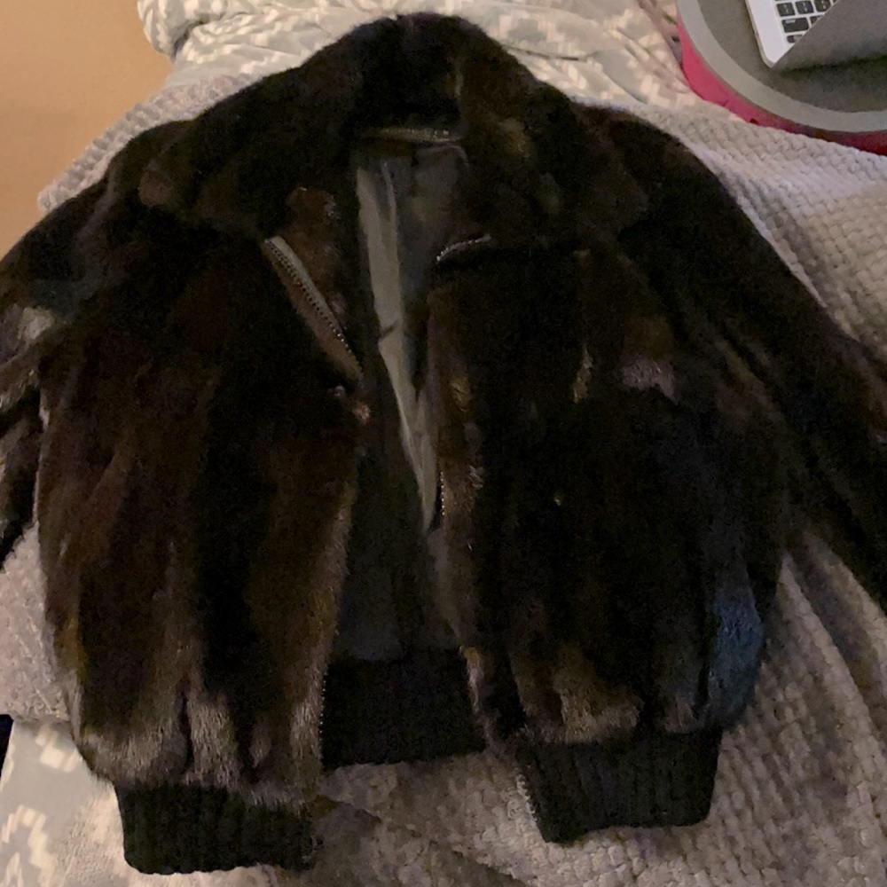Herberts Furs -San Francisco zip up fur coat